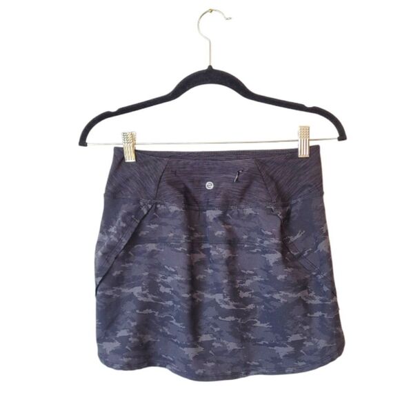 Etonic Women's Black And Grey Camo Athletic Tennis Skirt Size XS - Picture 2 of 6